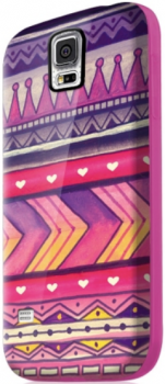 Чехол для Samsung Galaxy S5 ITSKINS Phantom Boho Pink Чехол для Samsung Galaxy S5 ITSKINS Phantom Boho Pink